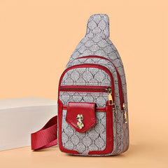 Vintage Chest Bag Coin Purse Sling Bag For Sports