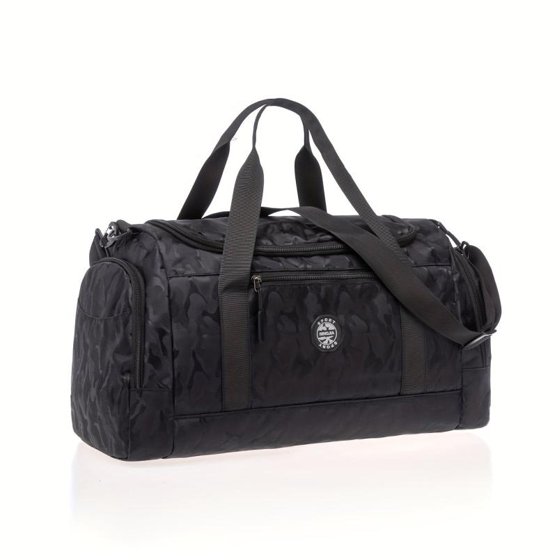 Large Capacity Camo Travel Bag Wet Dry Separation Duffle Shoulder Fitness Sports