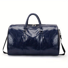 Vintage Large Capacity Duffle Gym Bag Weekender Overnight Travel Luggage