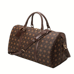 Vintage Print Luggage Bag Lightweight Portable Duffle Bag
