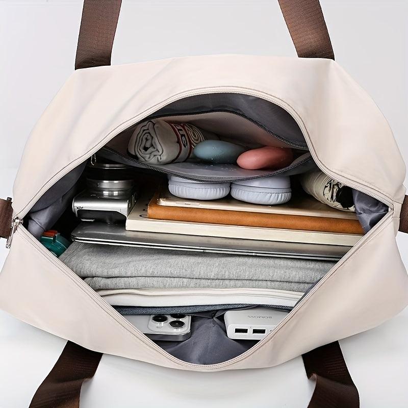 Large Capacity Travel Luggage Shoulder Bag Dry Wet Separation Lightweight Duffle