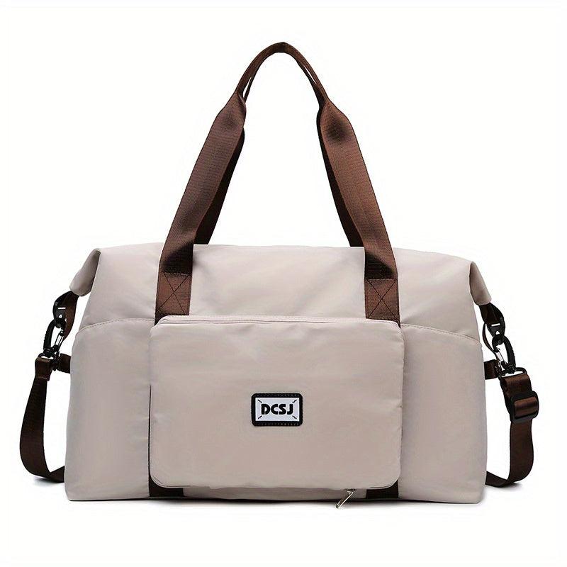 Large Capacity Travel Luggage Shoulder Bag Dry Wet Separation Lightweight Duffle
