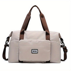 Large Capacity Travel Luggage Shoulder Bag Dry Wet Separation Lightweight Duffle