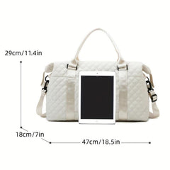 Waterproof Yoga Gym Bag Weekender Travel Crossbody Handbag