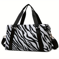 Stylish Animal Pattern Sports Handbag Large Capacity Travel Duffle Bag