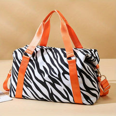Stylish Animal Pattern Sports Handbag Large Capacity Travel Duffle Bag