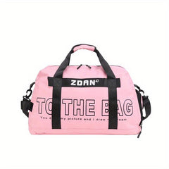 Large Capacity Duffle Bag Sports Fitness Gym Travel Weekender Overnight Bag
