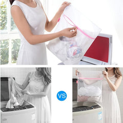 7PCS Mesh Laundry Storage Bag Travel Clothes Organizer