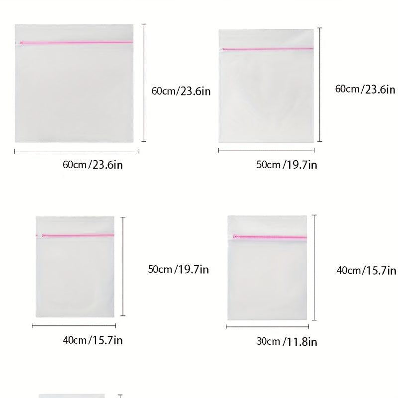 7PCS Mesh Laundry Storage Bag Travel Clothes Organizer