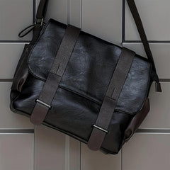 Casual Colorblock Messenger Shoulder Bag All Match Crossbody Bag For School