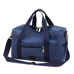 Large Capacity Canvas Duffle Bag Minimalist Luggage Handbag