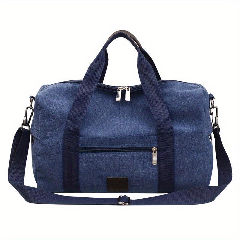Large Capacity Canvas Duffle Bag Minimalist Luggage Handbag