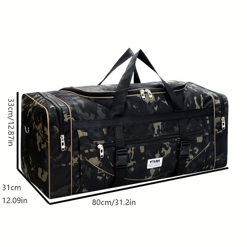 Camouflage Tote Bag Lightweight Luggage Portable Travel Gym Storage