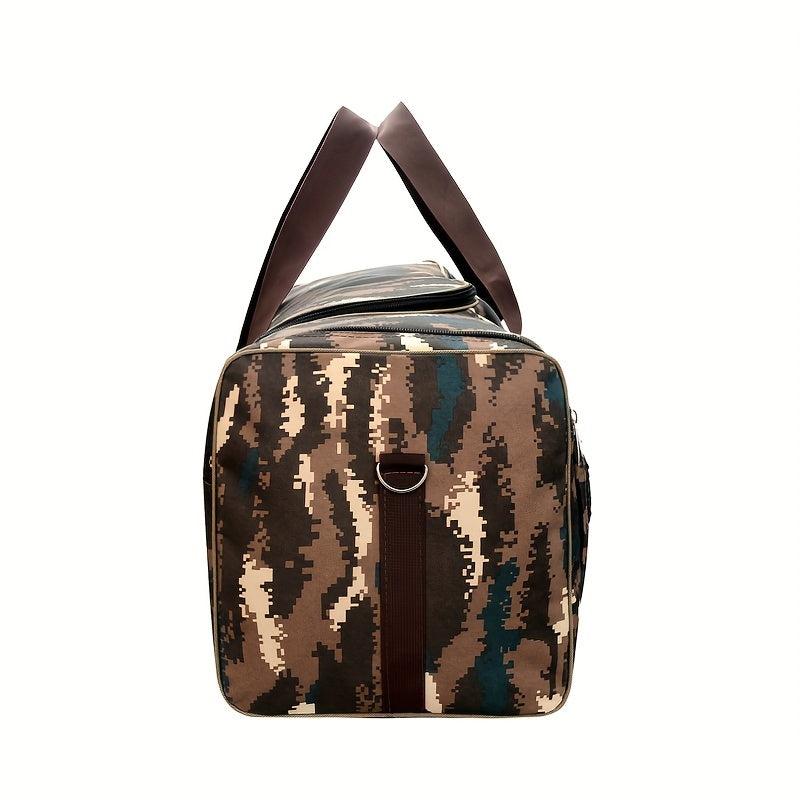 Camouflage Tote Bag Lightweight Luggage Portable Travel Gym Storage