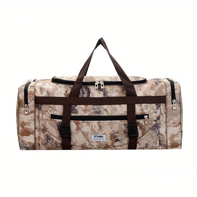 Camouflage Tote Bag Lightweight Luggage Portable Travel Gym Storage