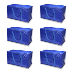 Heavy Duty Foldable Tote Moving Bags with Zippers & Handles
