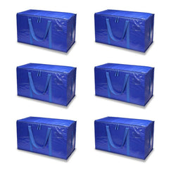 Heavy Duty Foldable Tote Moving Bags with Zippers & Handles