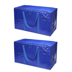 Heavy Duty Foldable Tote Moving Bags with Zippers & Handles