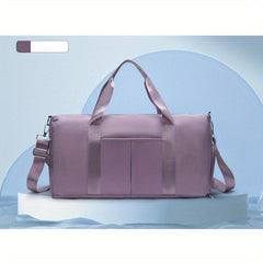 Large Capacity Crossbody Gym Sports Bag with Wet Dry Separation
