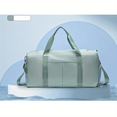 Large Capacity Crossbody Gym Sports Bag with Wet Dry Separation