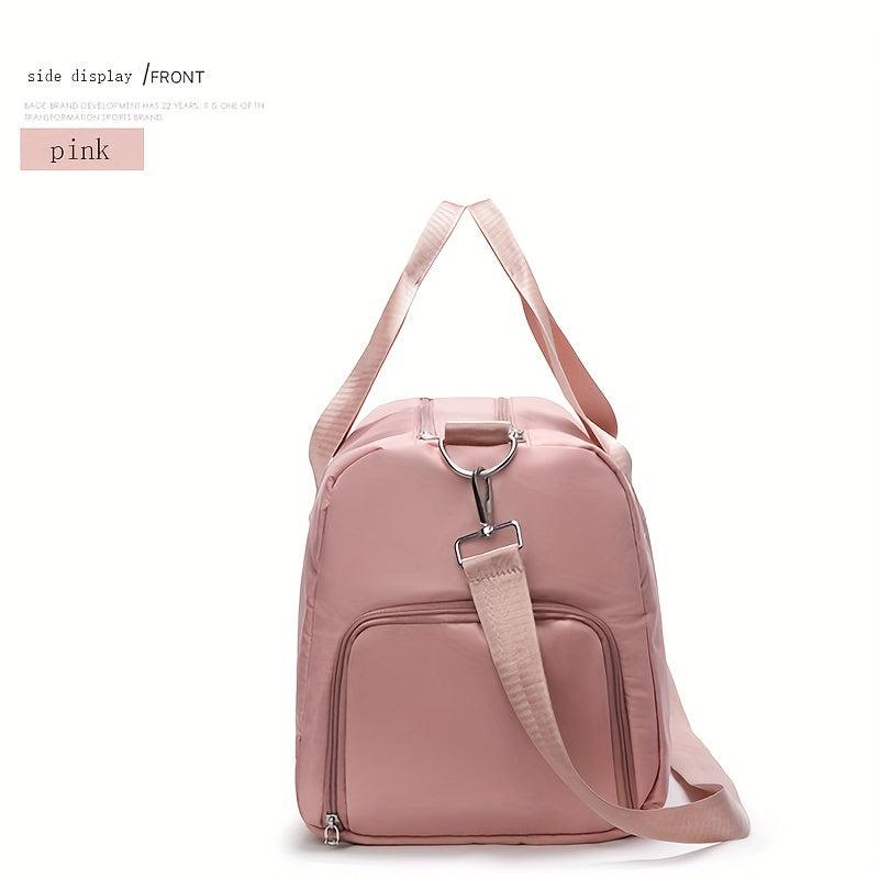 Large Capacity Crossbody Gym Sports Bag with Wet Dry Separation