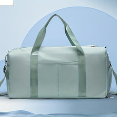 Large Capacity Crossbody Gym Sports Bag with Wet Dry Separation