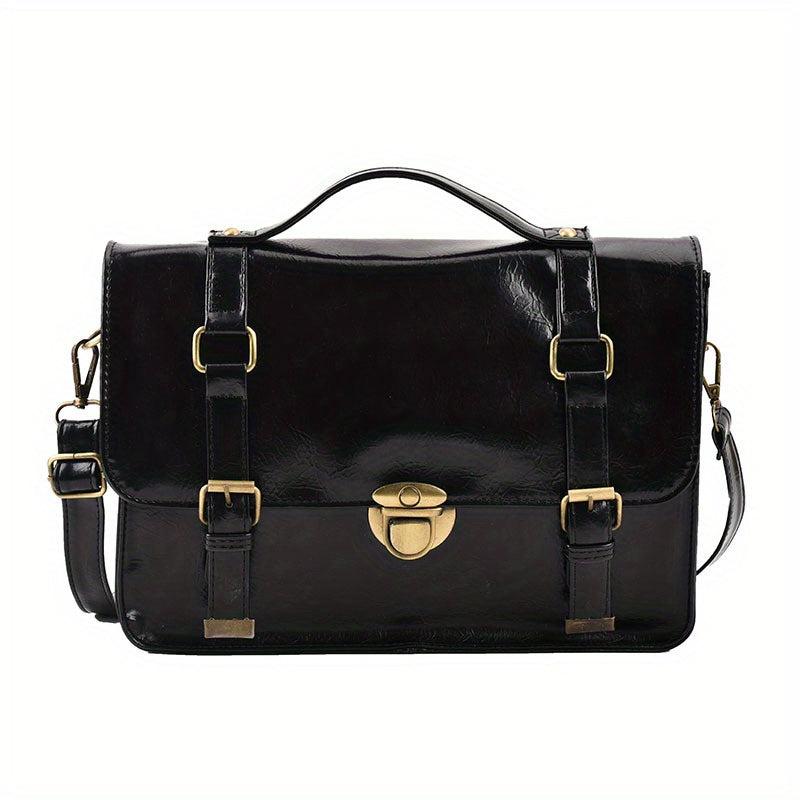 Vintage Messenger Satchel Bag Lightweight Handbag For School