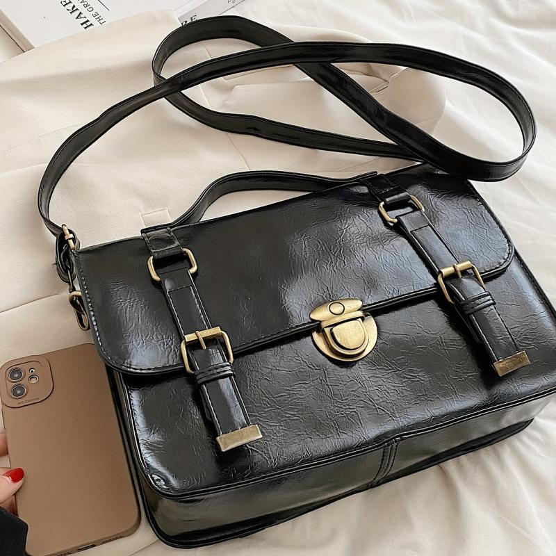 Vintage Messenger Satchel Bag Lightweight Handbag For School