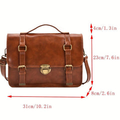 Vintage Messenger Satchel Bag Lightweight Handbag For School