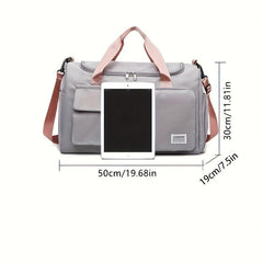 Large Capacity Tote Storage Pouch Lightweight Waterproof Sports Yoga Bag