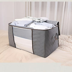 Large Clothes Storage Bag with Handle Clear Window
