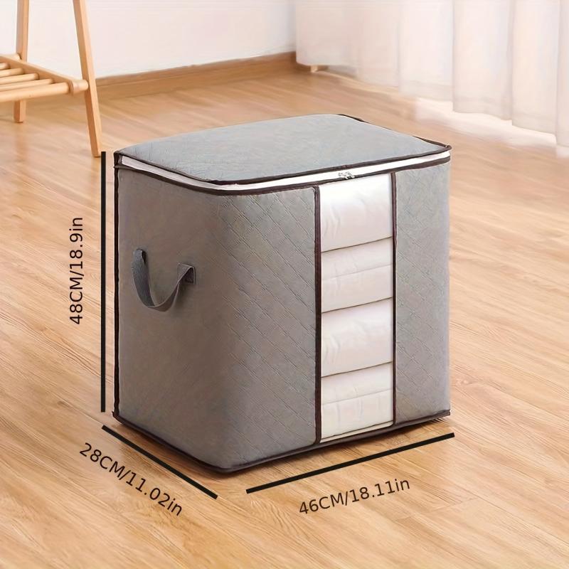 Large Clothes Storage Bag with Handle Clear Window