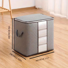 Large Clothes Storage Bag with Handle Clear Window