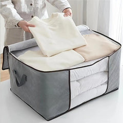 Large Clothes Storage Bag with Handle Clear Window