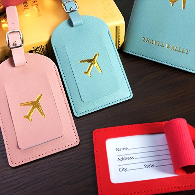 Luggage Tag Passport Holder Set