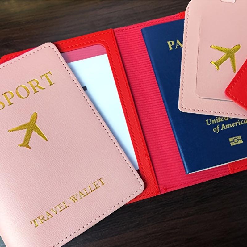 Luggage Tag Passport Holder Set