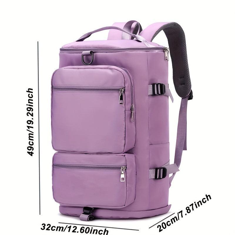 Functional Travel Backpack Wet And Dry Separation Sports Gym Bag Lightweight