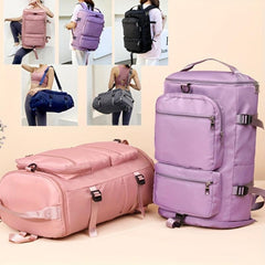 Functional Travel Backpack Wet And Dry Separation Sports Gym Bag Lightweight