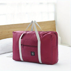 Foldable Duffle Bag Sports Gym Lightweight Travel Carry On Luggage