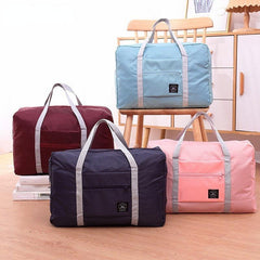 Foldable Duffle Bag Sports Gym Lightweight Travel Carry On Luggage