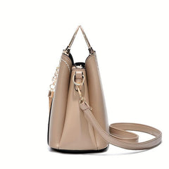 Tassel Decor Crossbody Bag Top Ring Purses