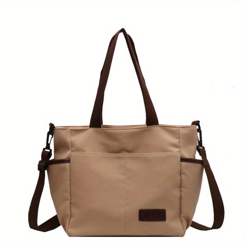 Casual Tote Shoulder Bag All Match Storage Bag Women's Lightweight Bag For Work