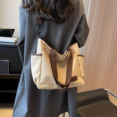 Casual Tote Shoulder Bag All Match Storage Bag Women's Lightweight Bag For Work
