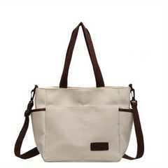 Casual Tote Shoulder Bag All Match Storage Bag Women's Lightweight Bag For Work
