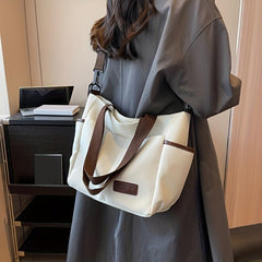 Casual Tote Shoulder Bag All Match Storage Bag Women's Lightweight Bag For Work