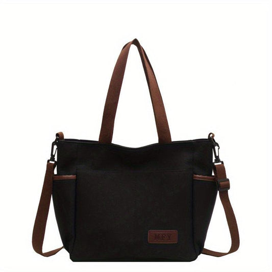 Casual Tote Shoulder Bag All Match Storage Bag Women's Lightweight Bag For Work