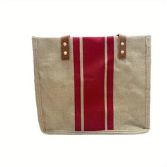 Large Capacity Canvas Satchel Tote Bag Lightweight Shoulder Bag