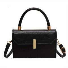 Minimalist Solid Square Handbag All Match Shoulder Bag