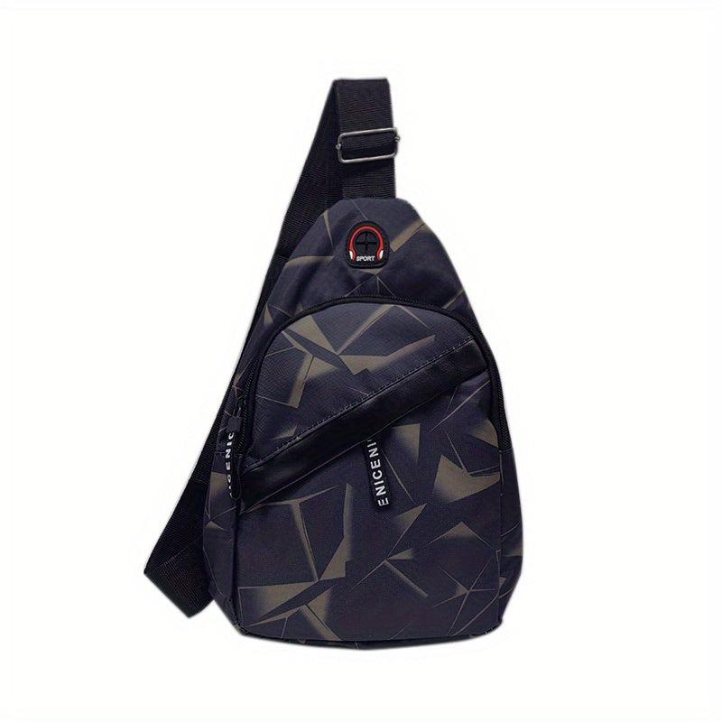Stylish Chest Bag For Travel Casual Crossbody Bag Lightweight Sports Bag