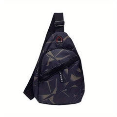 Stylish Chest Bag For Travel Casual Crossbody Bag Lightweight Sports Bag
